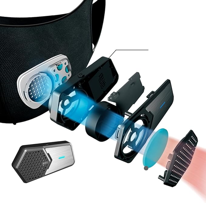Electrical Mini Portable Rechargeable Air Purifier, Personal Small Wearable Air - Image 2