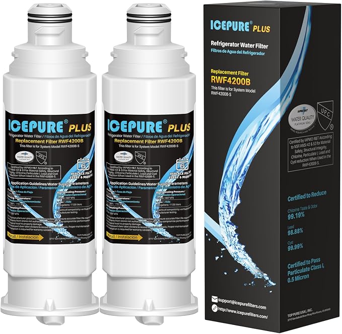 ICEPURE PLUS NSF53 DA97-17376B Replacement by ICEPURE