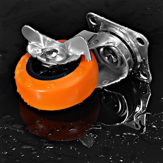 Caster Wheels, 3 Inch Casters Set of 8, Heavy Duty Caster - Image 5