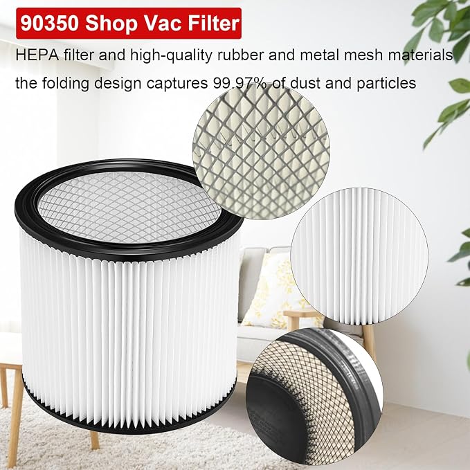 90304 HEPA Replacement Cartridge Filters Compatible - Image 5