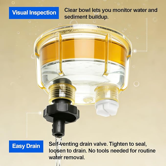 iFJF R12T Fuel Water Separator Marine Assembly - Image 5