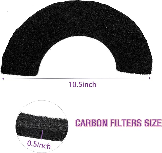 8 Pack Carbon Filters Compatible - Image 2