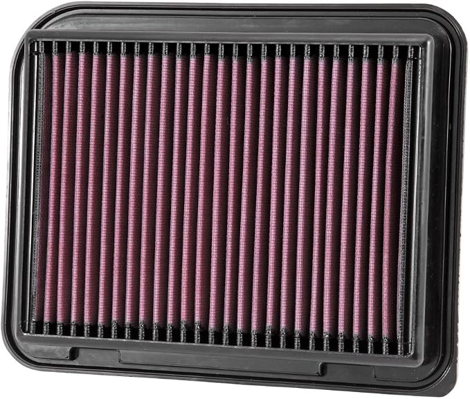 K&N High-Flow Original Lifetime Engine Air Filter: Increase Power & Accerlation - Image 4