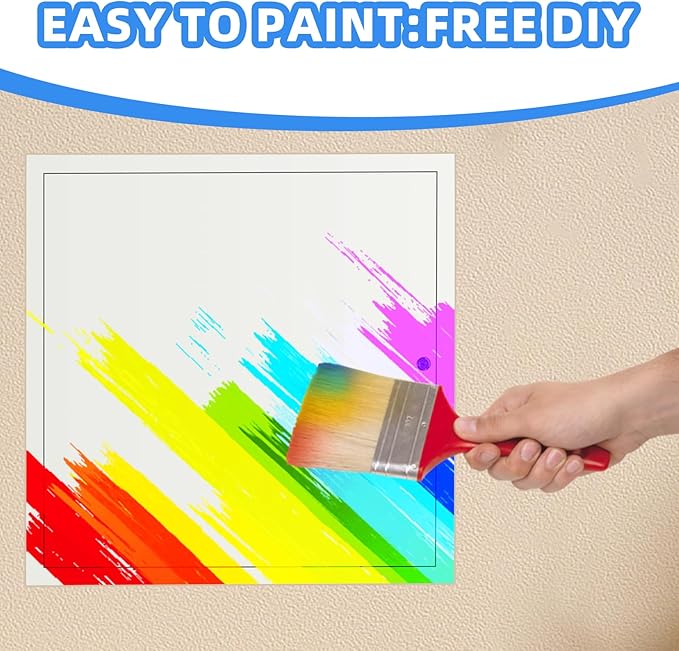 20" x 20" Metal Access Panel, 1MM Thickened Access Panel for Drywall, Aluminum Access Panel for Walls and Ceilings, Rust-Resistant and Easy-to-Install Drywall Access Panel