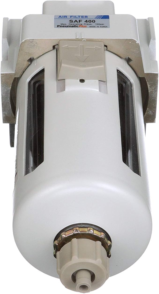 PneumaticPlus SAF400-N04B Compressed Air Particulate Filter 1/2" NPT, 10 Micron - Image 7