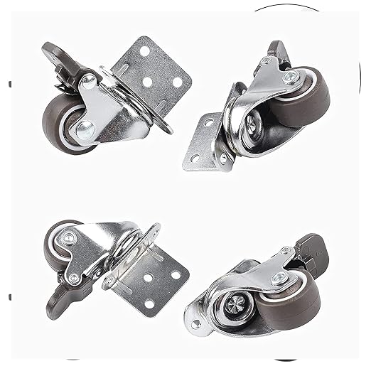 HOWDIA 2" Swivel Plate Caster Wheels - Image 5