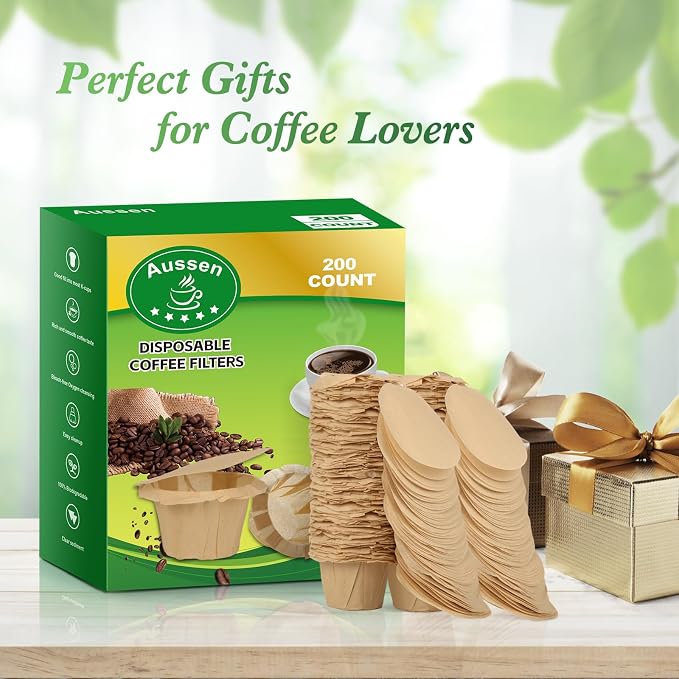 Aussen Disposable Coffee Paper Filters Replacement Kerig Filter Fit All Keurig - Image 7
