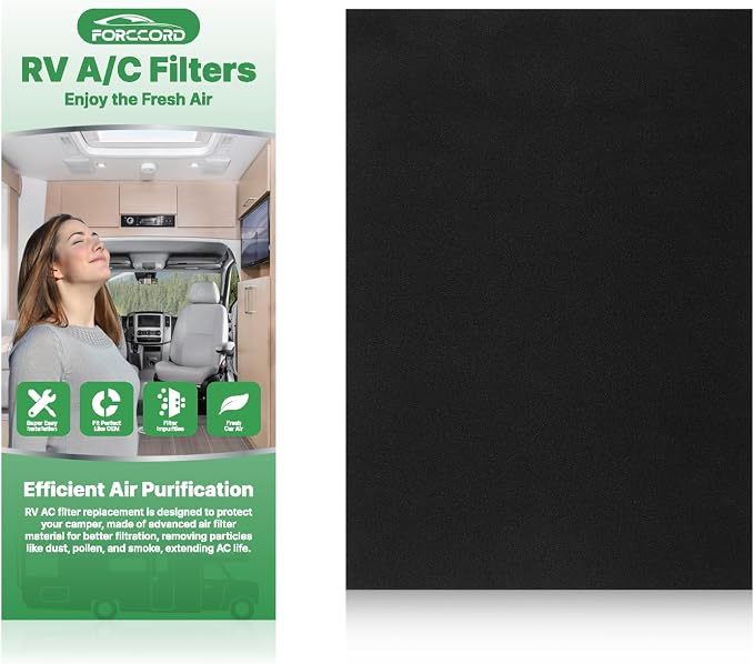 Air Filter Foam 60 PPI 12"x18"x5/8" Can Cut to Fit by Forccord