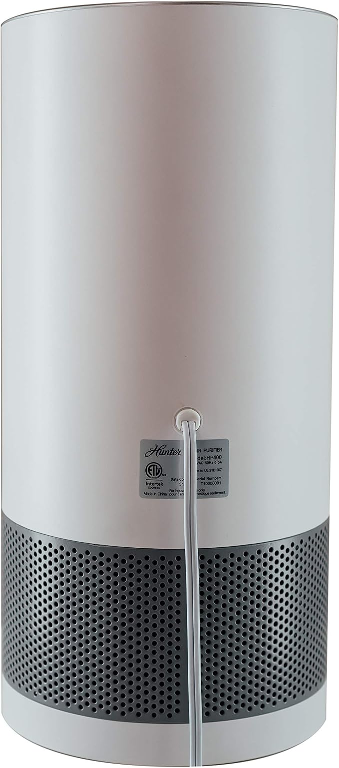 Hunter Fan Company HP400 Round Tower Air Purifier - Image 7