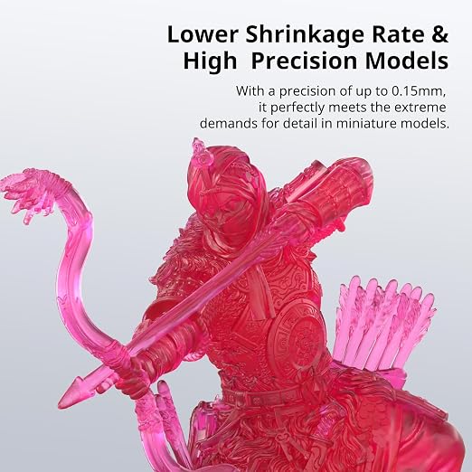 ANYCUBIC Water Washable 3D Printer Resin 2.0, 405nm High Precision 3D Resin - Image 3