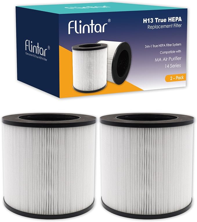 MA14 Replacement Filter, Made in TAIWAN, Compatible by Flintar