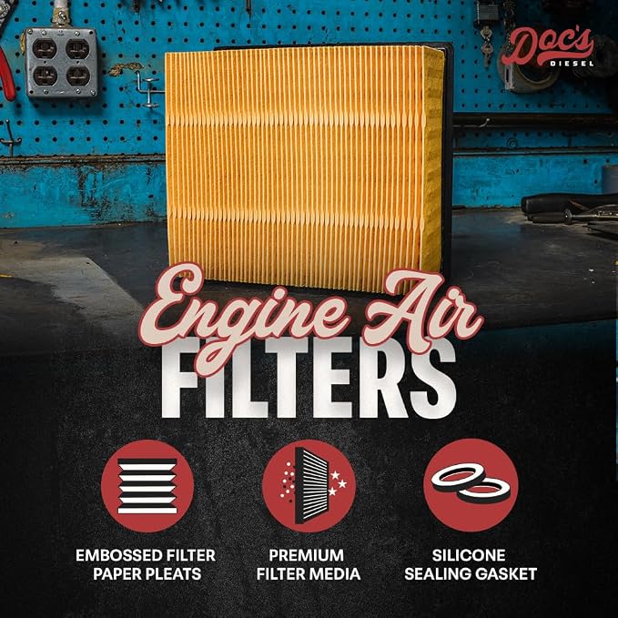 Doc's Diesel Engine Air Filter | Compatible - Image 2