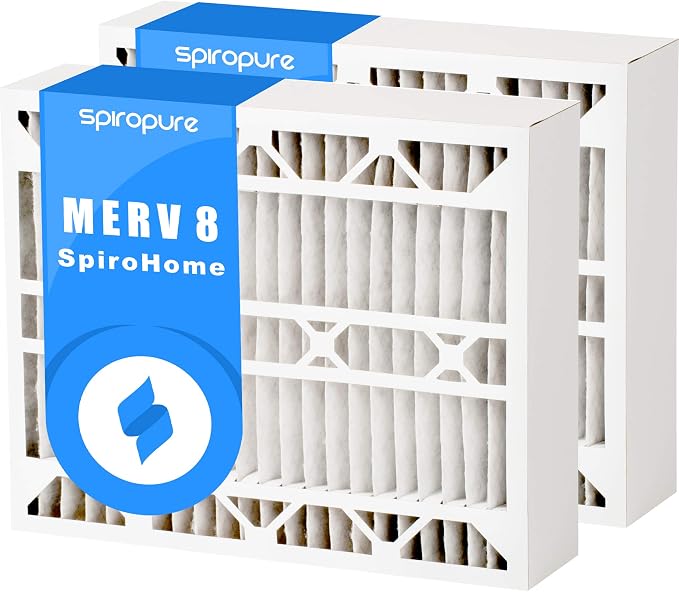 SpiroPure 16x26x5 White-Rodgers FR1400-100 Aftermarket Filters, MERV 8 by SpiroPure
