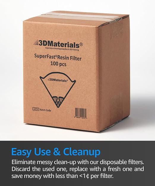 SuperFilter 300 pcs, Disposable Filter, 3D Printer Resin and Paint Strainer - Image 7