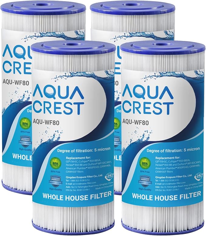 AQUA CREST FXHSC Whole House Water Filter Replacement by AQUACREST