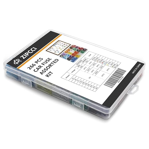 ZIPCCI 266 Pcs - Car Fuses Assortment Kit, Mini & Standard Automotive Fuses - - Image 7