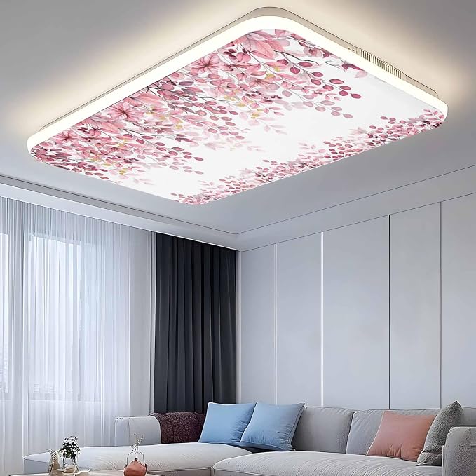 3 Pack Fluorescent Light Cover for Classroom Ceiling Light, Berry Branch Plant - Image 9