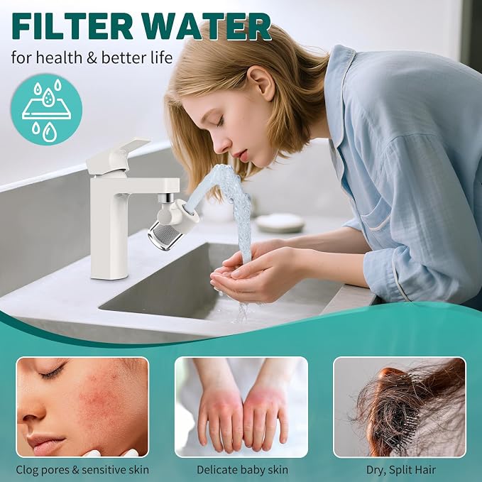 CECEFIN 720 Swivel Sink-Faucet Water-Filter - Image 2
