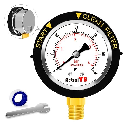 Pool Filter Pressure Gauge by Unknown
