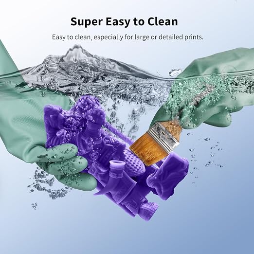 ANYCUBIC Upgraded Water Washable 3D Printer Resin, 405nm High Precision 3D Resin - Image 3