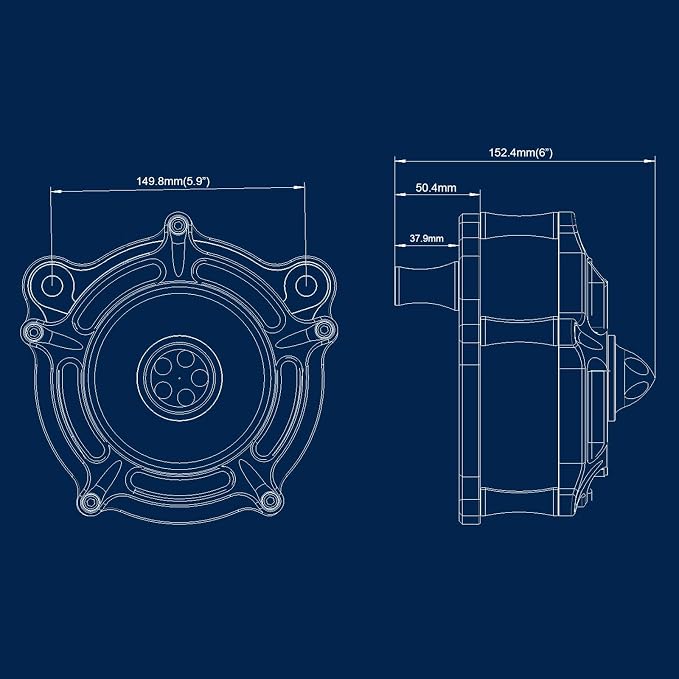 Air Filter Cleaner for Harley Davidson Softail Touring Street Road King Glide - Image 6