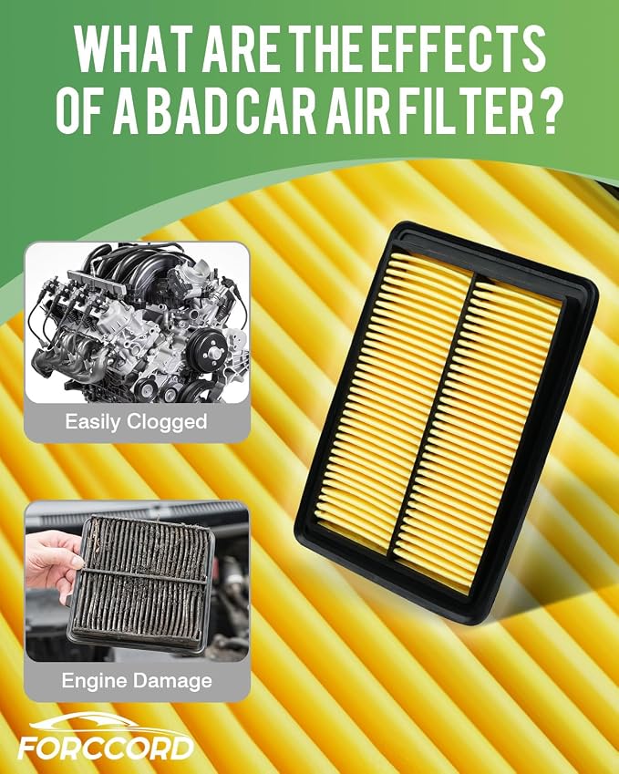 2-Pack Engine Air Filter Fits for ROGUE, ROGUE Sport, Qashqai Air Filter - Image 3