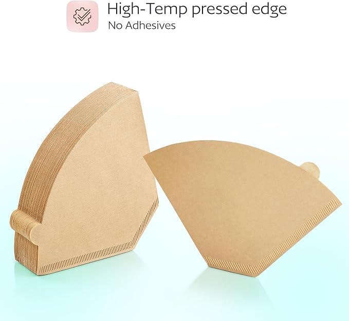 200 Count #4 Unbleached Paper Coffee Filters - Image 3