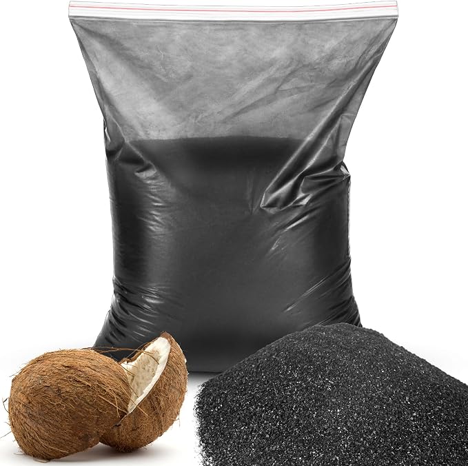 10lbs Activated Charcoal Powder Bulk Granular Activated Carbon Coconut Charcoal by Threlaco