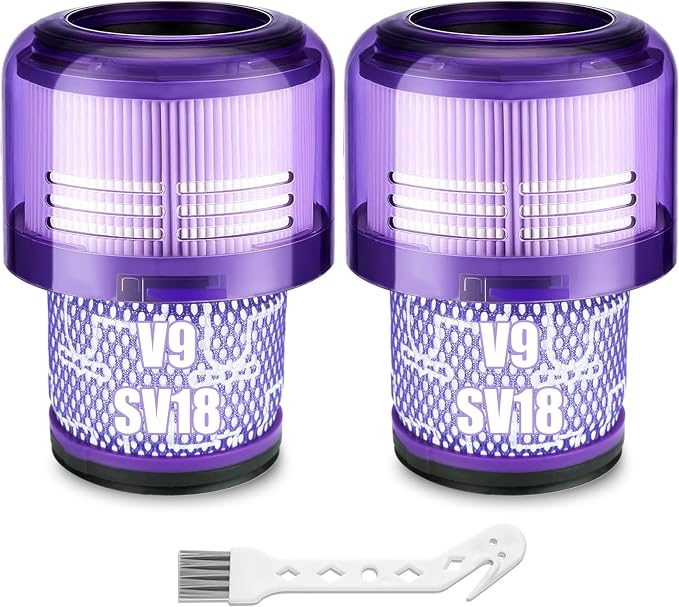 Lemige 2 Pack V9 SV18 Vacuum Filter Replacement Parts by Lemige
