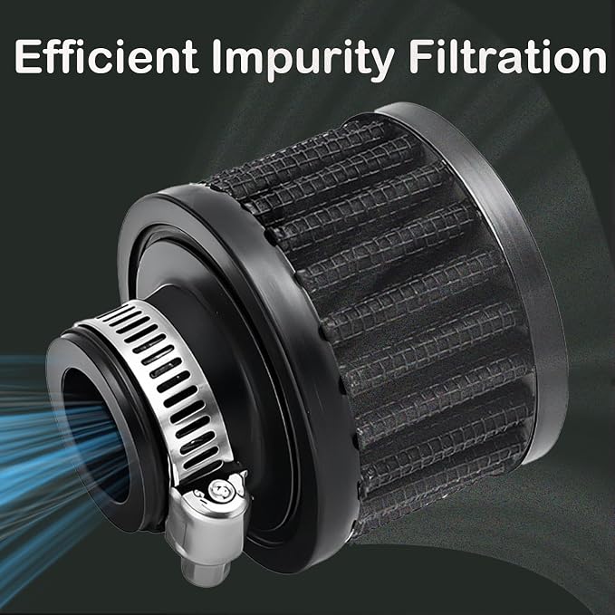 18mm Cold Air Intake Filter, Automotive Cold Air Breather Filter - Image 2
