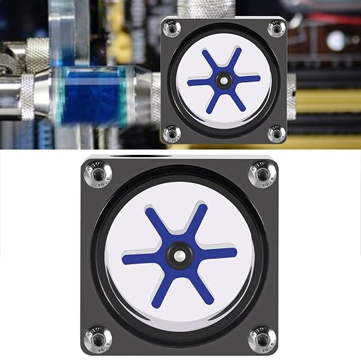 FOSA Flow Meter Indicator for PC Water Cooling System, G1/4 Threaded 6 Impeller - Image 5