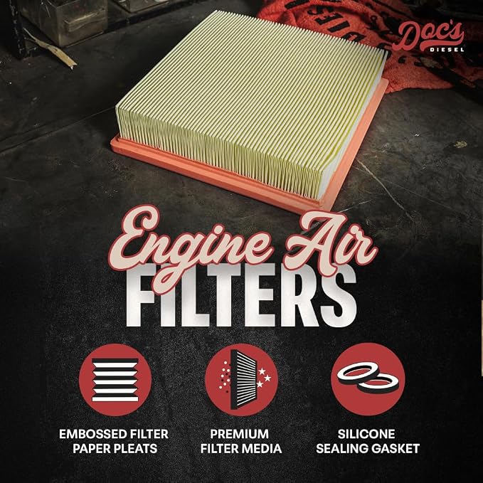 Doc's Diesel Engine Air Filter DPA10236 | Compatible - Image 2
