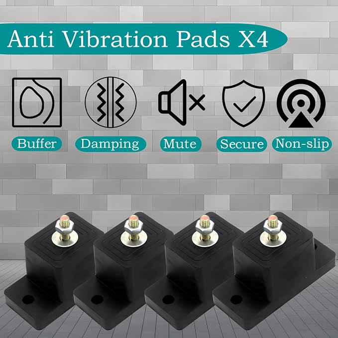 Anti Vibration Pads for Outdoor Mini Split, Anti-Vibration Shock Absorbing - Image 8