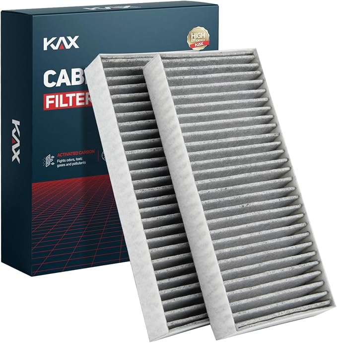KAX HEPA Cabin Air Filter with Activated Carbon, CP388 Replacement by KAX
