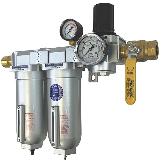 1" NPT Industrial Moisture Removing Particulate Filter Water Separator and Oil - Image 2