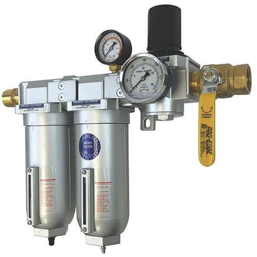 1" NPT Industrial Moisture Removing Particulate Filter Water Separator and Oil - Image 2