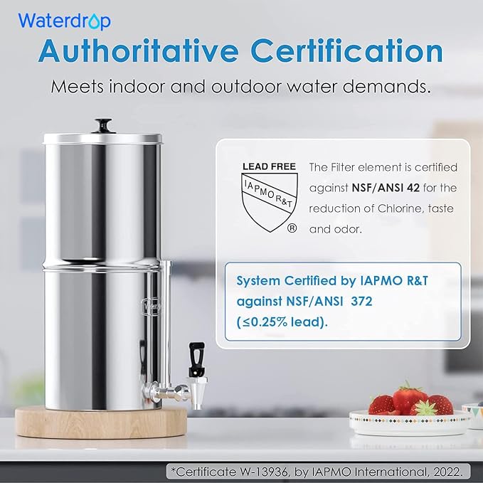 Waterdrop 2.25G Gravity-fed Water Filter System - Image 2