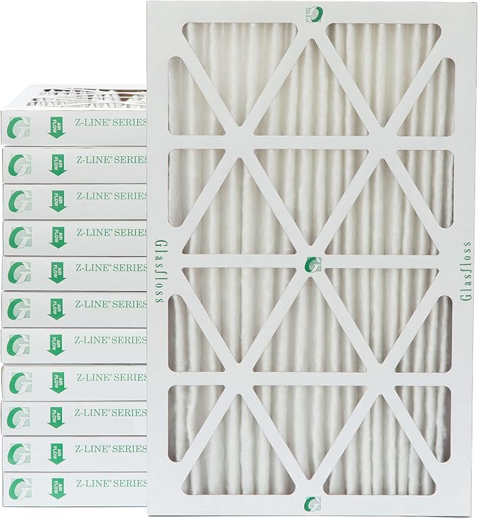 Glasfloss ZL 18x25x2 MERV 13 2" Inch Air Filters by Glasfloss