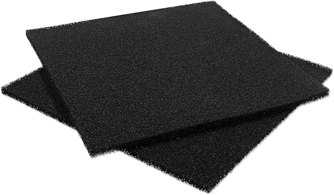 2 Pack Aquarium Bio Sponge Filter Pad, 40 PPI Fish Tank Filter Foam Sponges by Unknown
