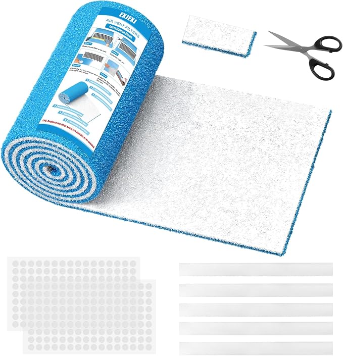 Air Vent Filters Roll, MERV 8 Triple Vent Filter by Unknown