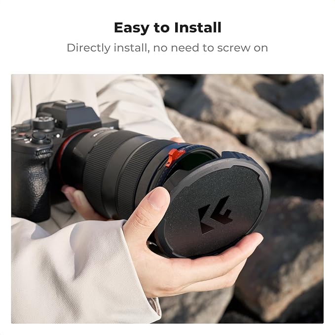 K&F CONCEPT 77mm Variable ND Lens Filter Cap TPU Material Filter Cap Only - Image 5