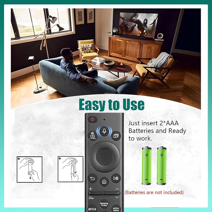 Voice Remote for Samsung TV Remote, BN59-01385A for 2018-2025 All Samsung Smart - Image 5