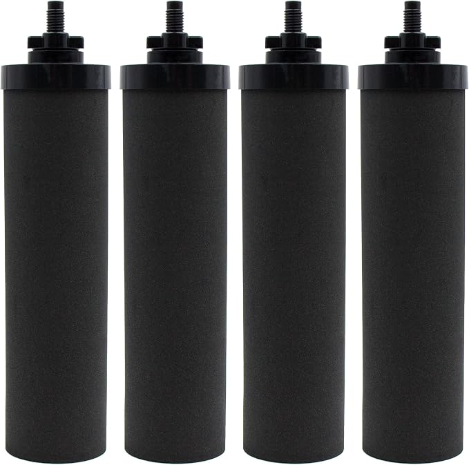 Water Filter Replacement for Berkey® BB9-2 Black Activated Carbon Filters by Larayci