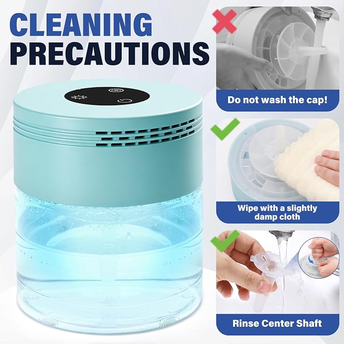 Water Air Purifiers for Home, Water Based Air Purifier Fits Essential Oil - Image 7