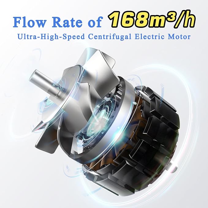 KQZ-B1 Solder Fume Extractor, 168m³/h Strong Suction Smoke Extractor, 5*Thick - Image 4