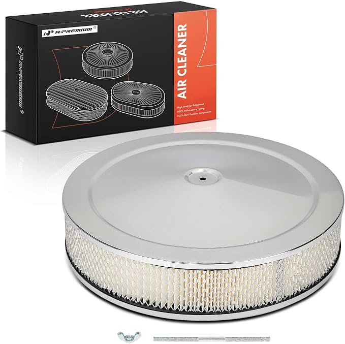 A-Premium Universal Air Cleaner Filter Assembly by A-Premium