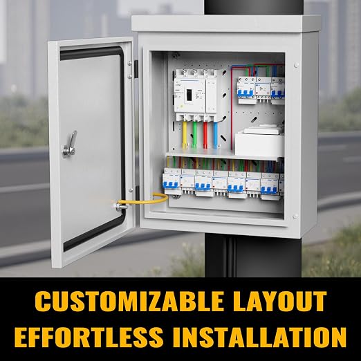 Steel Electrical Box, IP67 Waterproof & Rust-Resistant, Outdoor/Indoor - Image 7