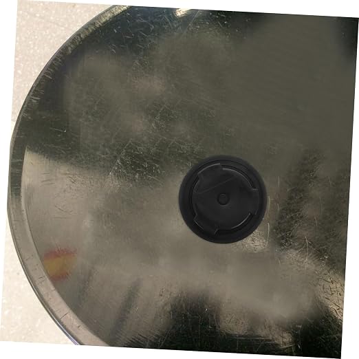 Locking Airtight Trash Can Cover Weatherproof Drain Plug - Image 4