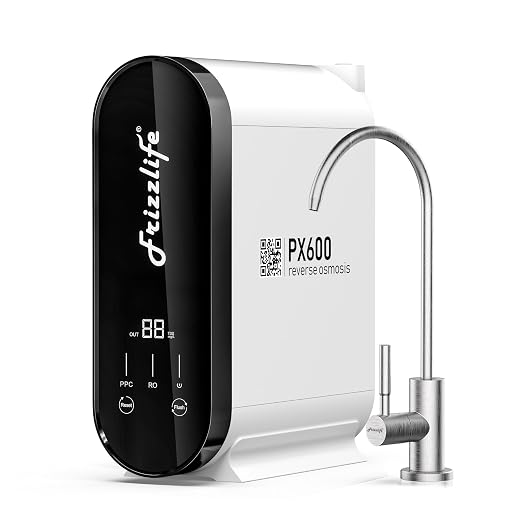 Frizzlife 600GPD Reverse Osmosis Water Filter System, NSF/ASNI 58&53&42&372 by FRIZZLIFE