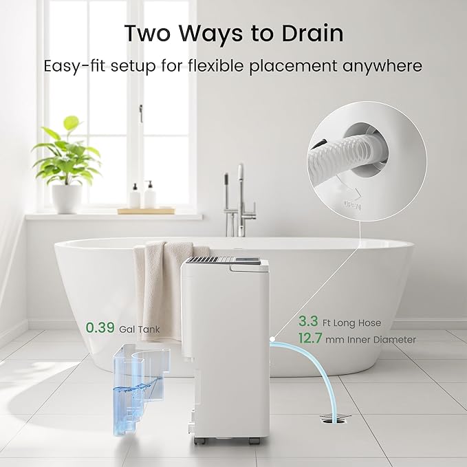Waykar 2000 Sq. Ft. Energy Star 2025 Dehumidifier - Image 6